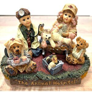Yesterdays Child Dollstone Collection "The Animal Hospital" Figurine